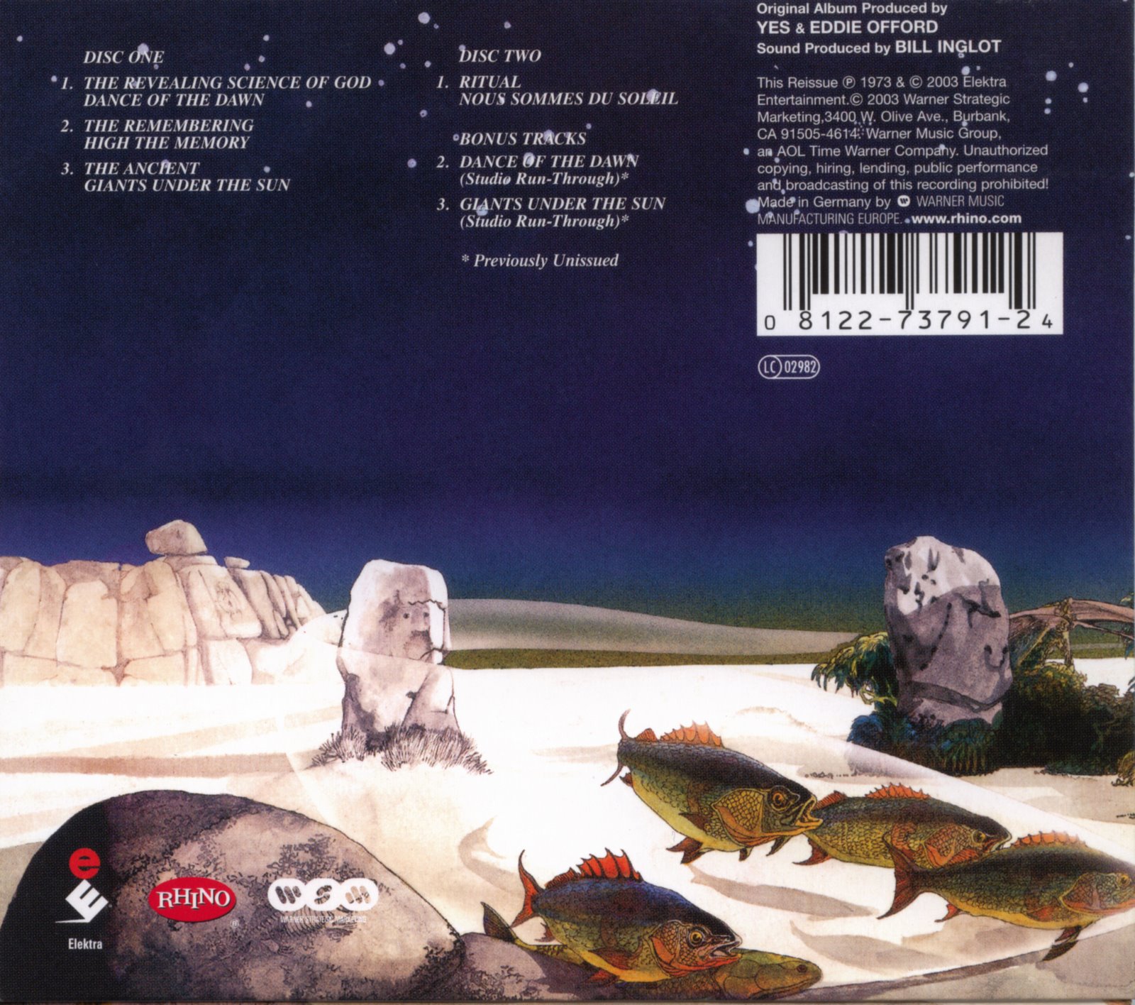 Yes Tales From Topographic Oceans (1974)