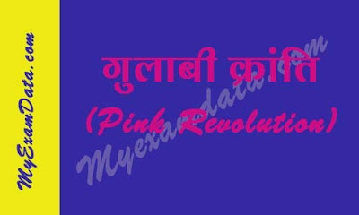 गुलाबी क्रांति (Pink Revolution)