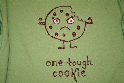 One tough cookie T-shirt design