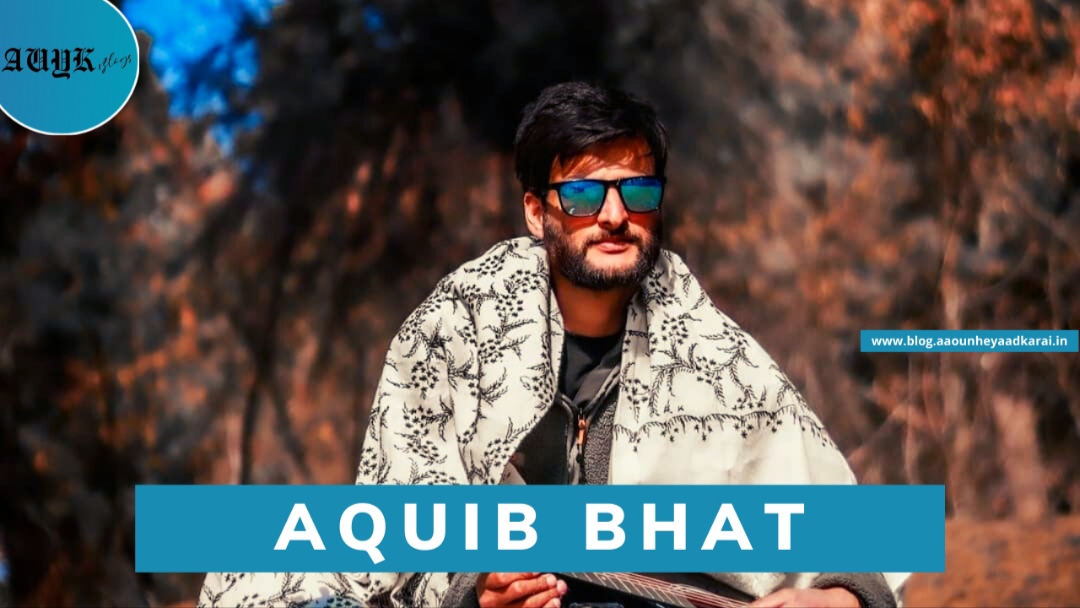 Aquib Bhat , A 25 years old guy from Pulwama is spreading magic through his voice on the Smule