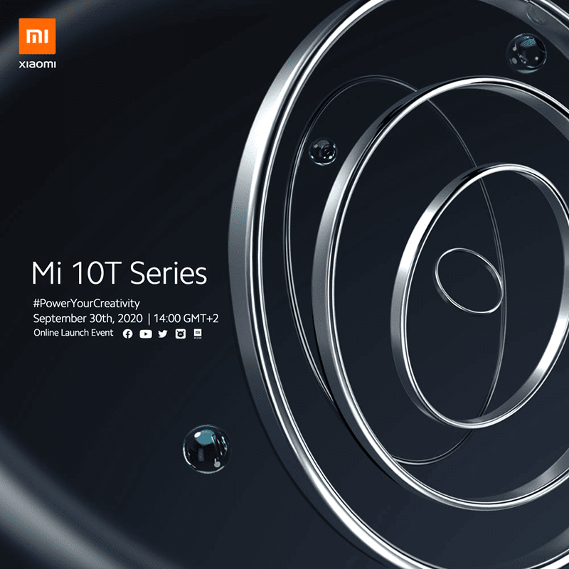 Xiaomi Mi 10T series will go official on September 30 Xiaomi Mi 10T series will go official on September 30