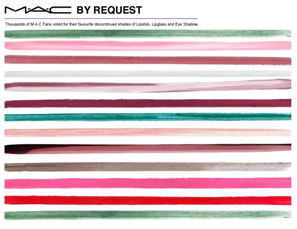 mac by request collection fall 2012