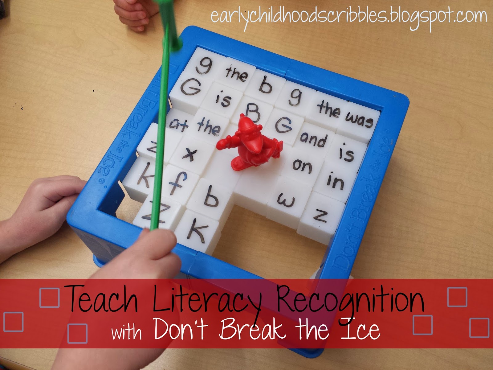Early Childhood Scribbles: Don't Break the Ice