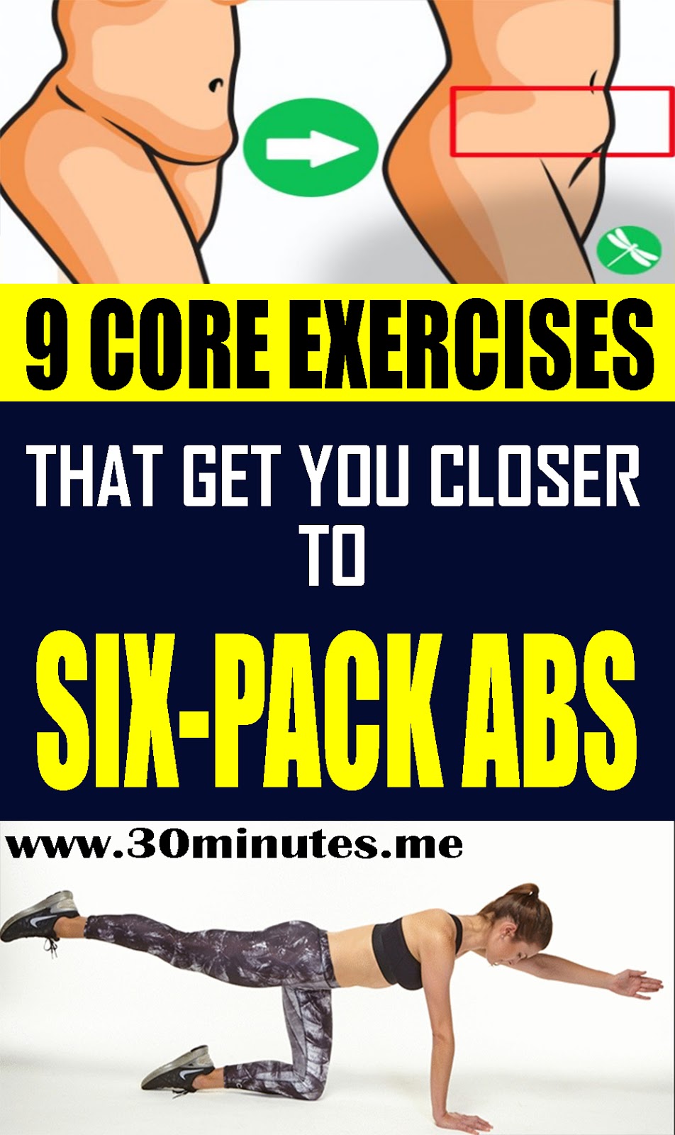 9 Core Exercises That Get You Closer to SixPack Abs