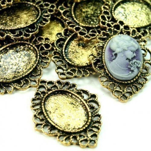 Crafting Wire How Do I Attach a Cabochon to a Cabochon Setting?