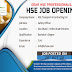 HSE Opening job