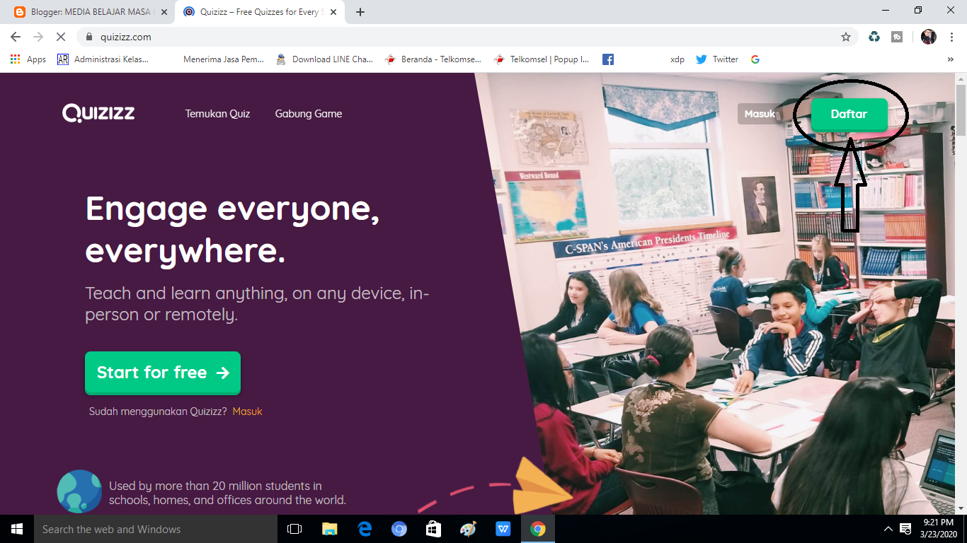 Cara Membuat Quizizz Online Siswa Mandiri