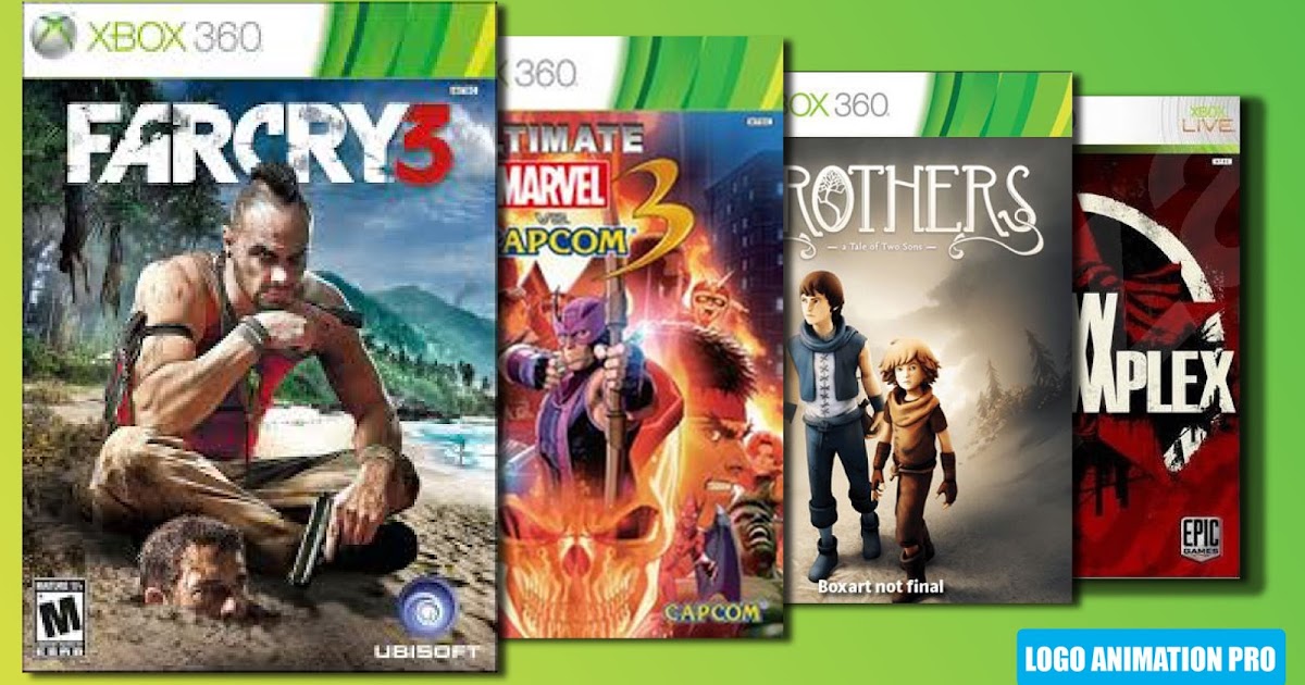 BEST 22 GAMES ON XBOX 360 LOGO ANIMATION PRO