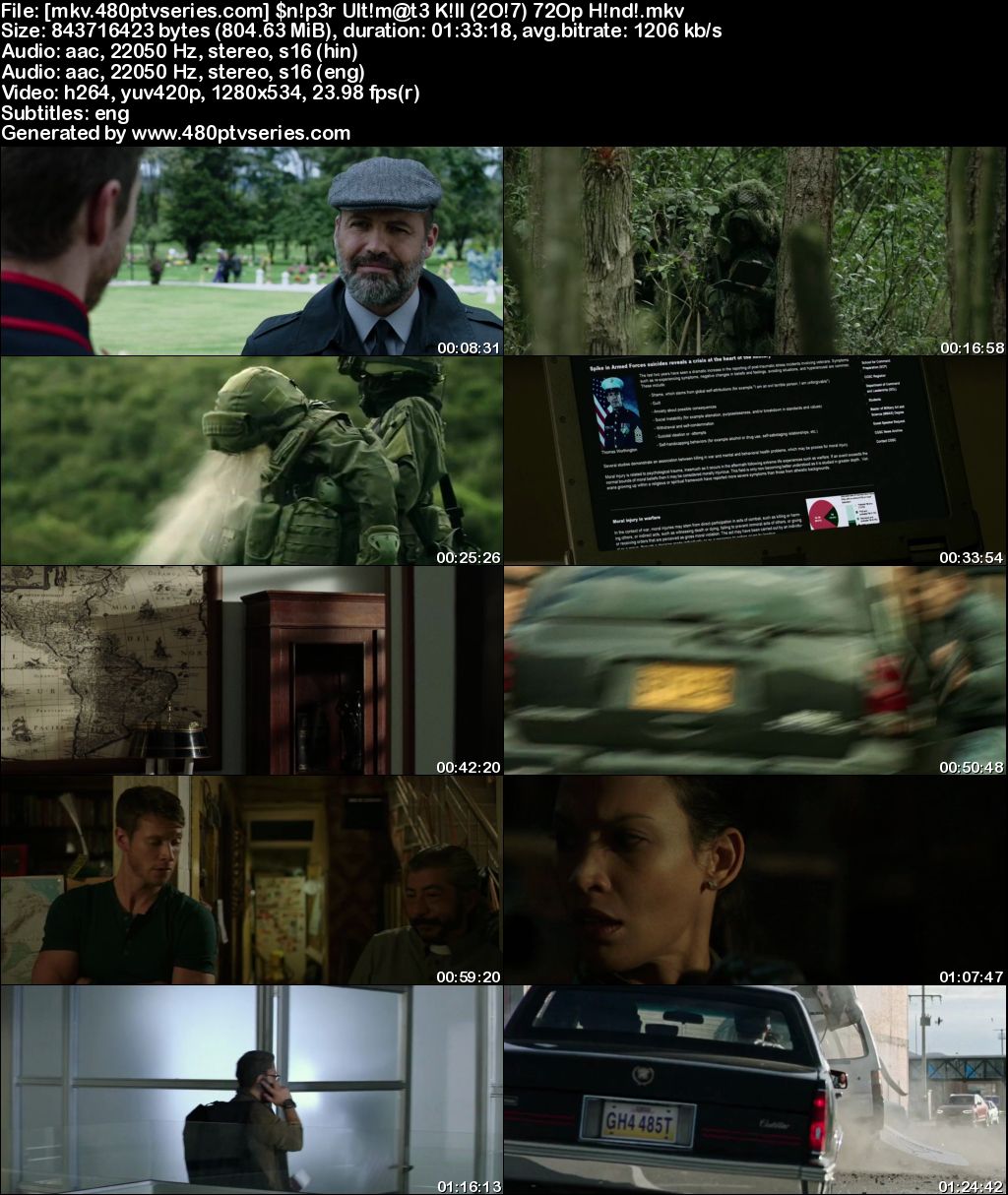 Watch Online Free Sniper: Ultimate Kill (2017) Full Hindi Dual Audio Movie Download 480p 720p Bluray