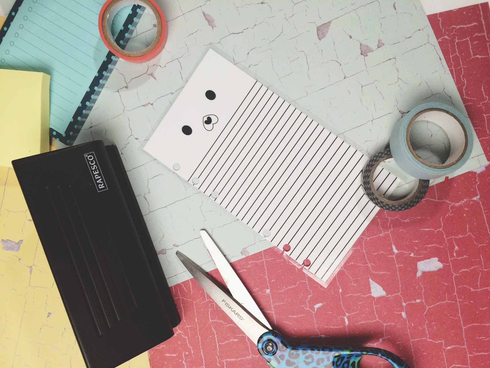 five sixteenths blog Make it Monday // DIY Removeable Lined Writing Guide