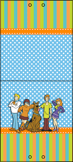 Scooby Doo Party: Free Printable Candy Bar Labels.
