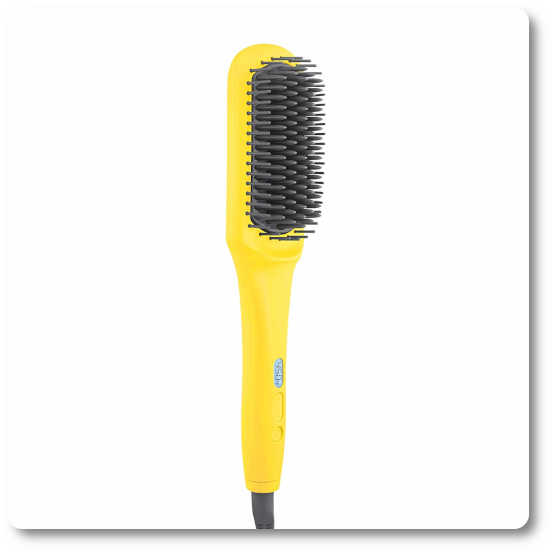 heated brush for black hair