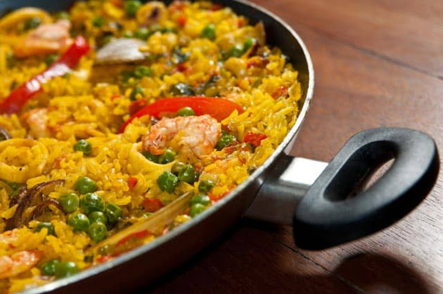 Paella de poisson | idee repas