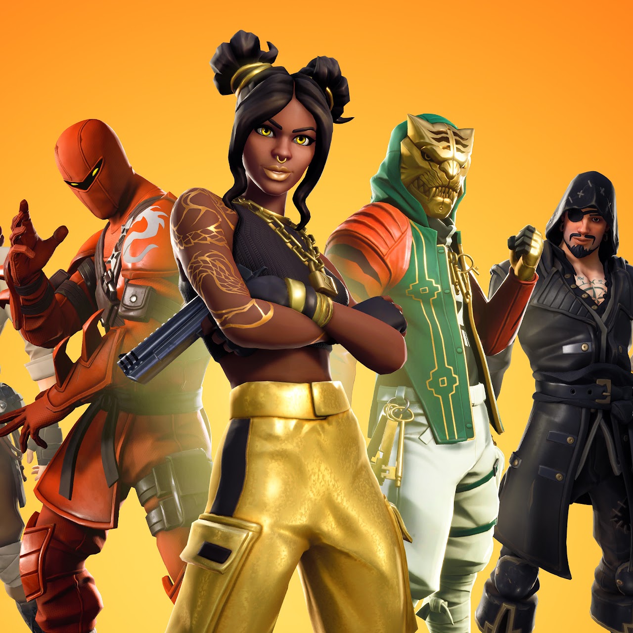 Fortnite Battle Royale, Season 8, Outfits, Skin, 4K, #99 Wallpaper
