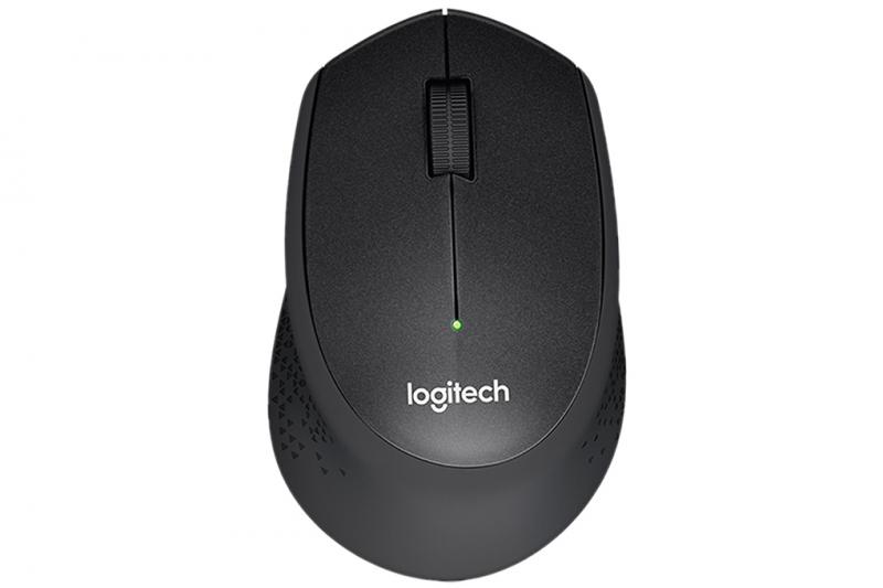 Chuột không dây Logitech M331 đen – Click Silent