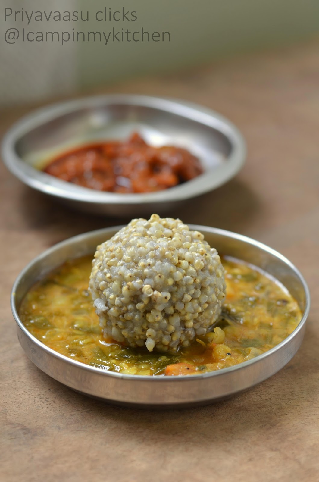 Kambhu Choru/Kambu Saadam/Bajra Rice/Pearl Millet Rice I Camp in my