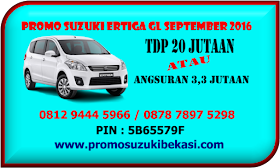 PROMO SUZUKI ERTIGA GL SEPTEMBER 2016 PROMO SUZUKI ERTIGA GL SEPTEMBER 2016