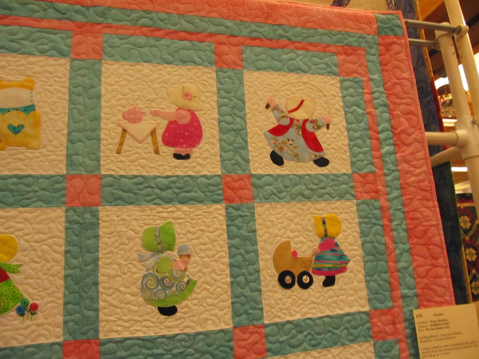 Crazy Victoriana crazy for quilts Folsom, CA quilt show last weekend