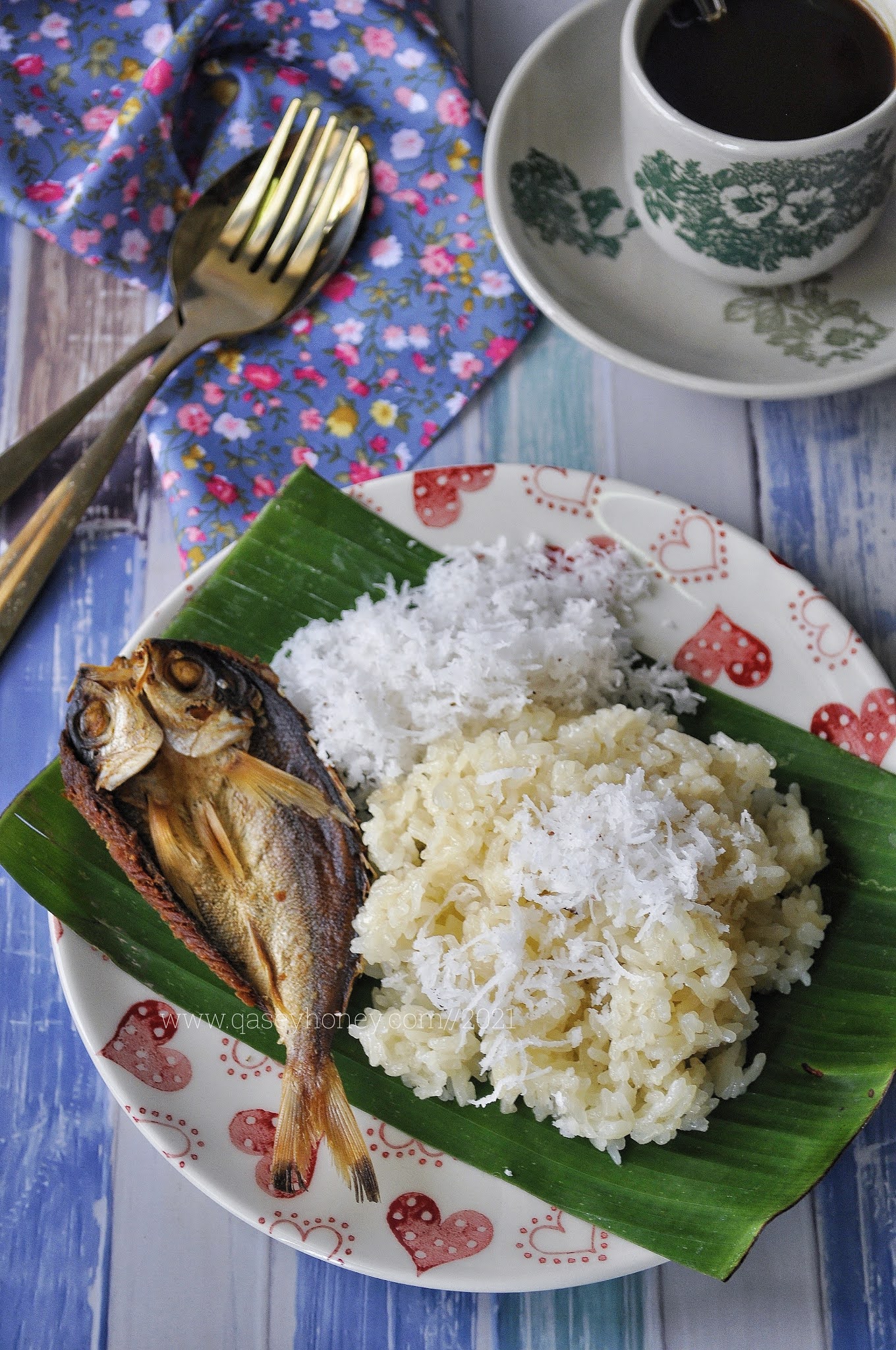 Resepi pulut ikan masin