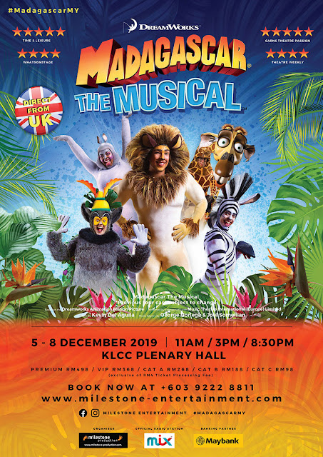 Madagascar: The Musical in Kuala Lumpur