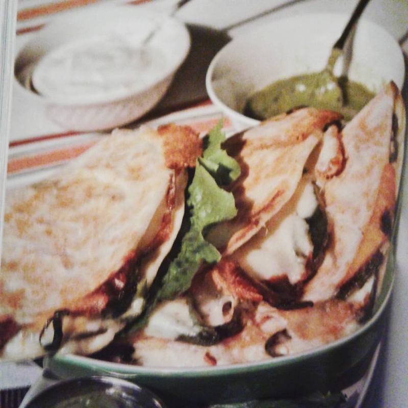 Una Nueva Receta Cada Semana Quesadillas de Rajas
