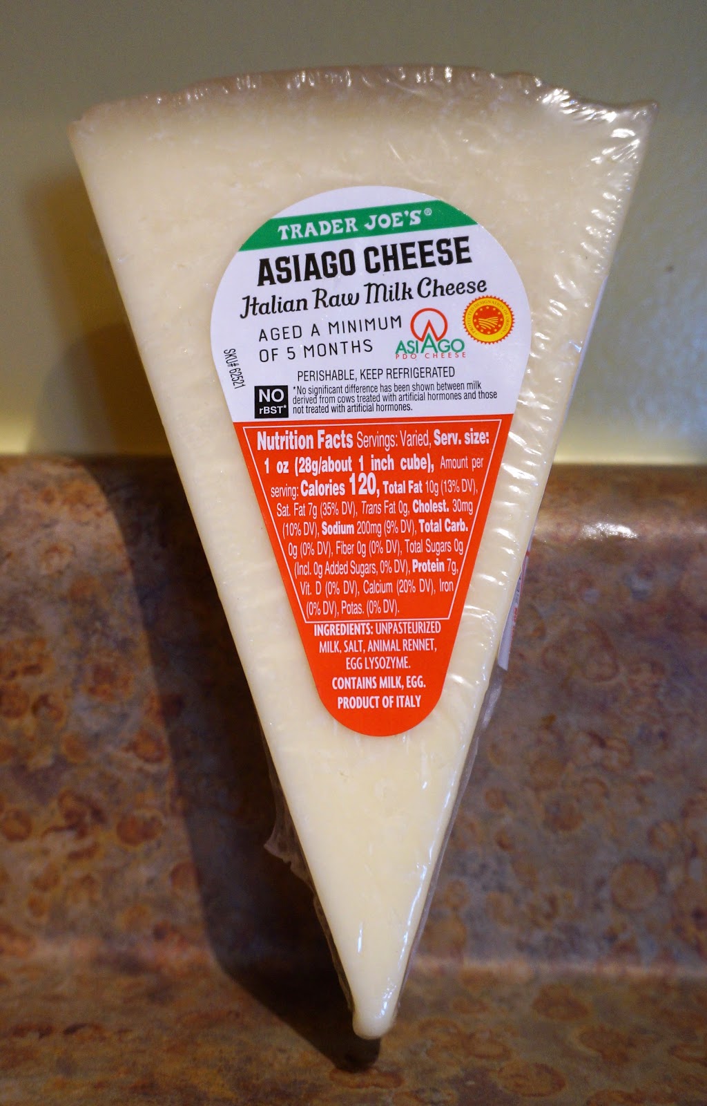 Exploring Trader Joe's Trader Joe's Asiago Cheese