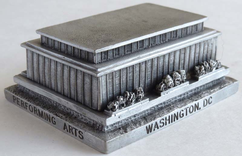 Building Collector Pewter Souvenir Building Replicas