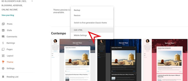 edit html blogger edit html blogger