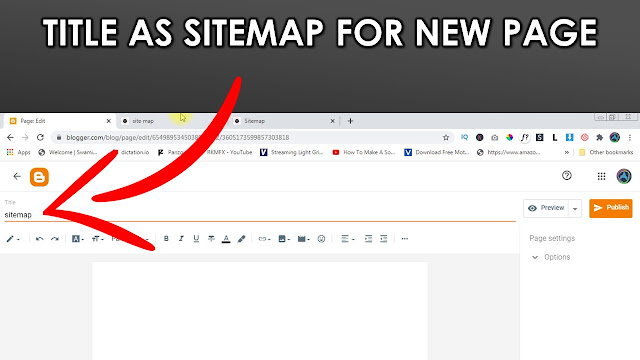 HOW TO CREATE A SITEMAP FOR YOUR BLOGGER BLOG AS WEBSITE LOOK | PRAWIN TECH