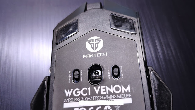 FANTECH WGC1 充電式RGB 2.4G無線電競滑鼠, 細部移動遊戲最愛