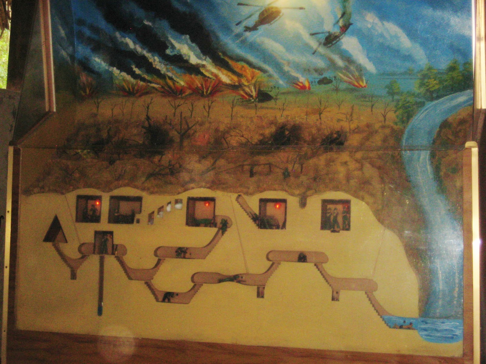 Cu Chi tunnels outside Saigon