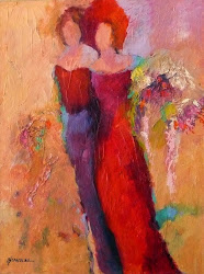 figurative nancy mixed standlee acrylic painting fine captivate abstract acrylics modern