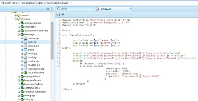 How to setup Session Timeout for Web Applications