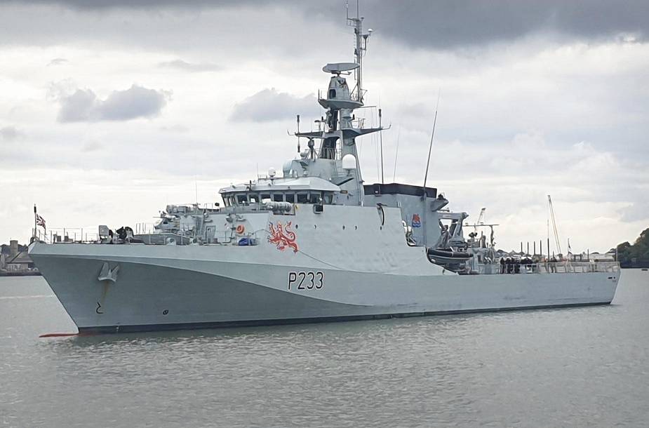 World Defence News Hms Tamar River Class Offshore Patrol Vessel Of British Navy Officially Commissioned