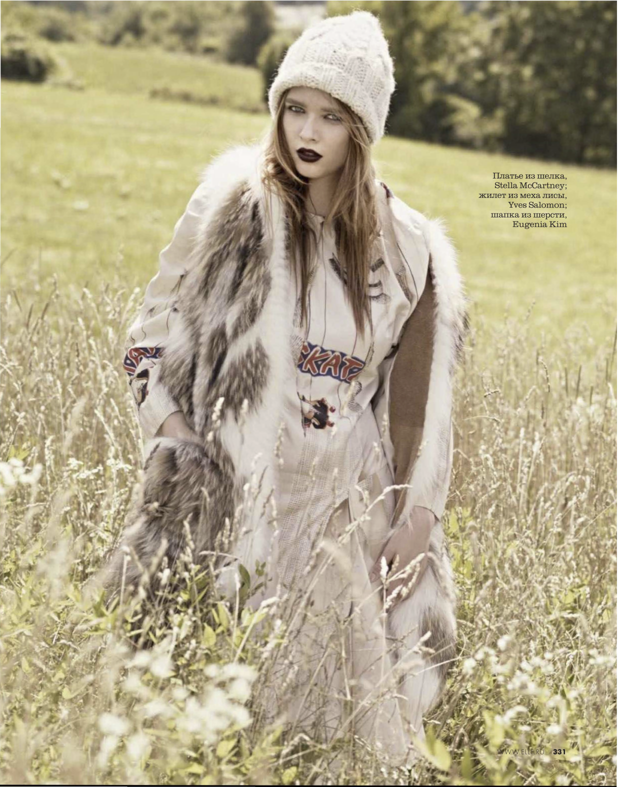 beegee margenyte and nicola wincenc by kt auleta for elle russia ...