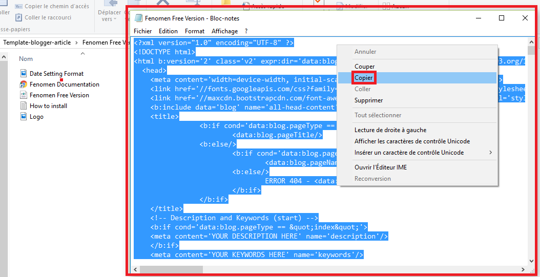 Comment choisir et installer un template (thème) sur Blogger