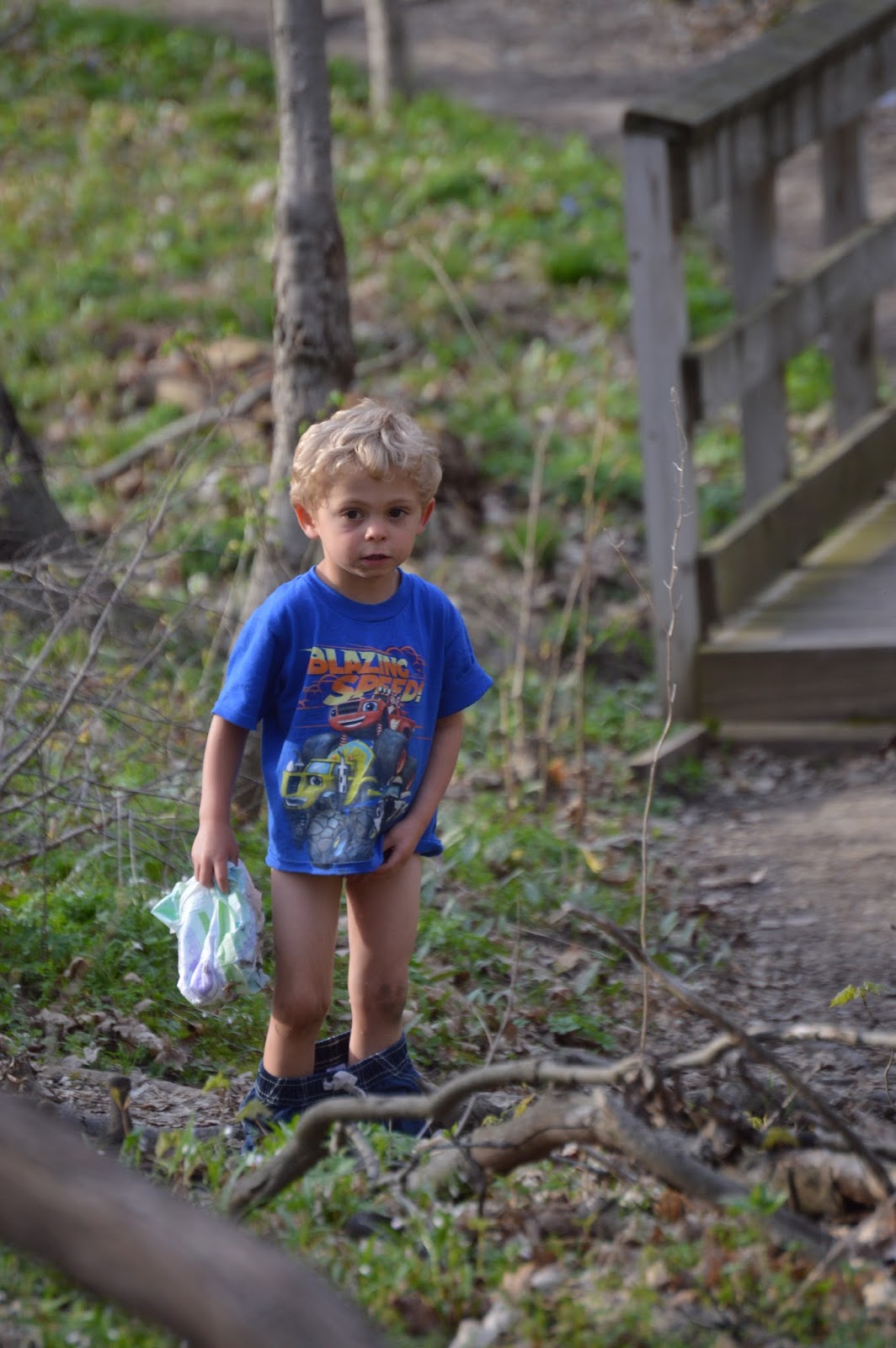 Even Miracles take a little time Big Boy Potty Time...learning a new