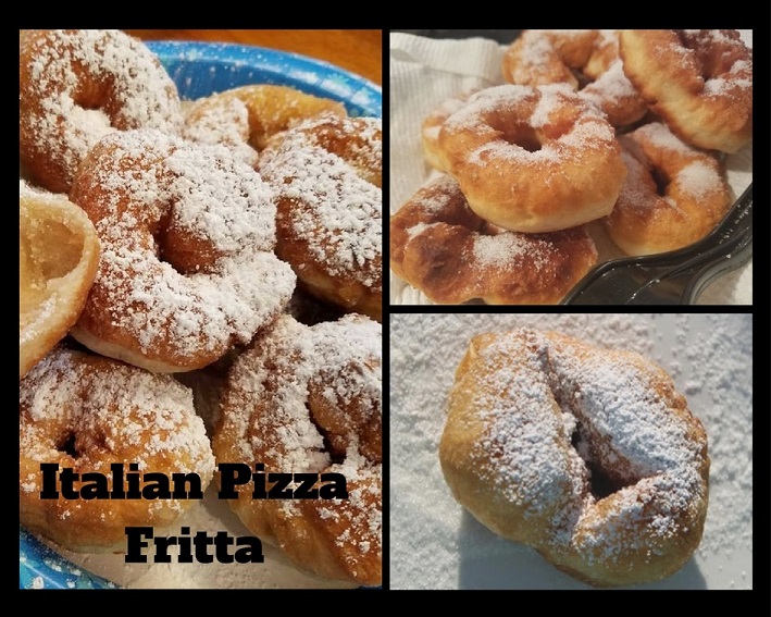 Italian Pizza Fritta Fried Dough What's Cookin' Italian Style Cuisine