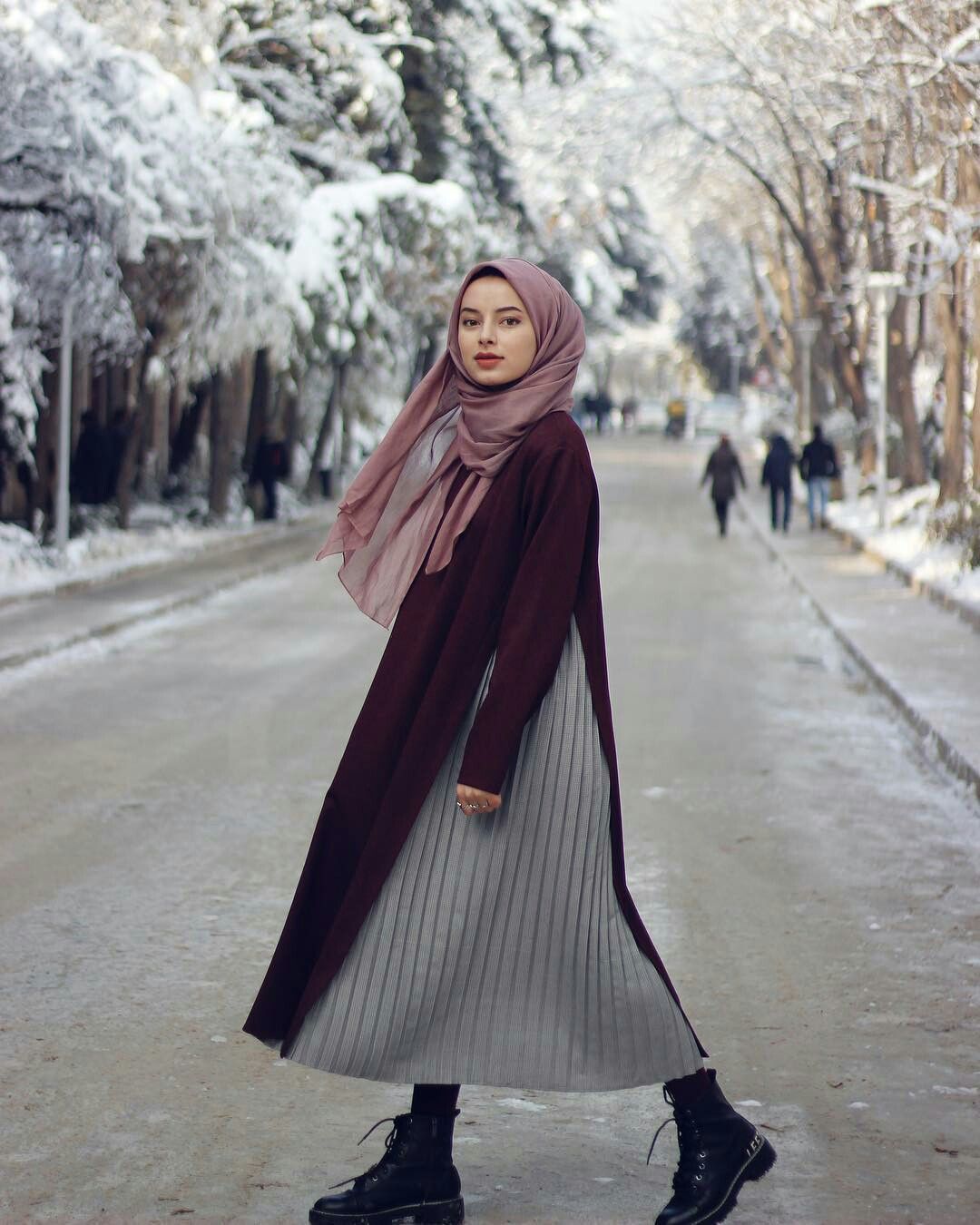 trend hijab casual muslimah