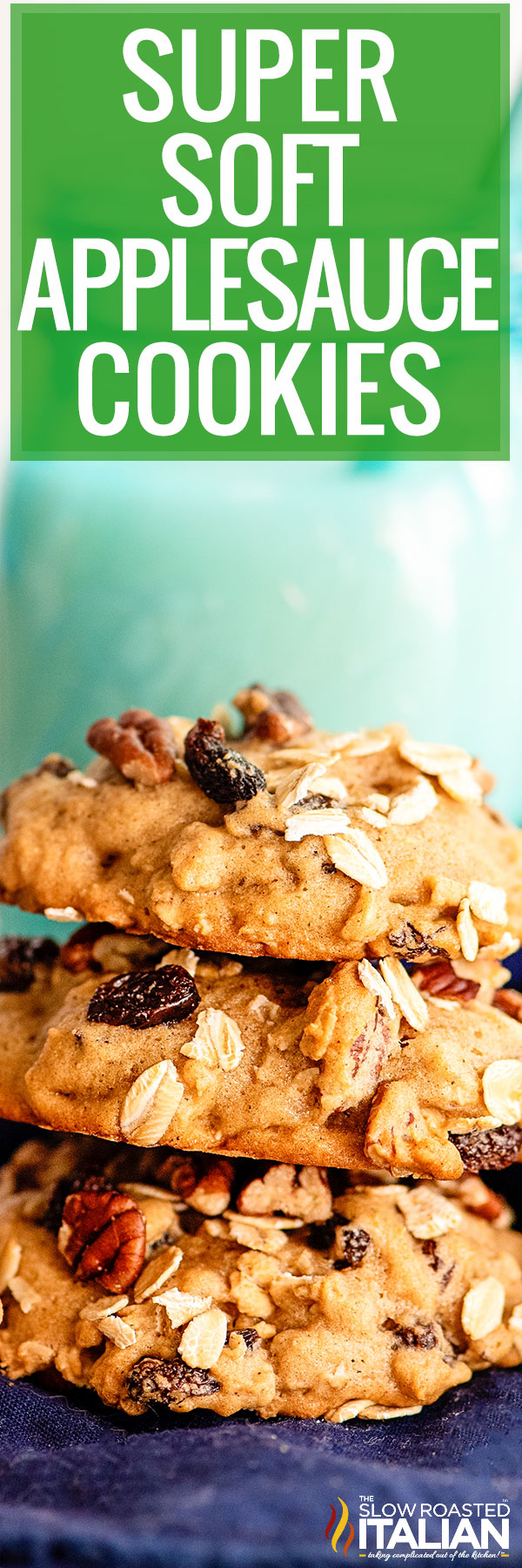 Super Soft Applesauce Cookies