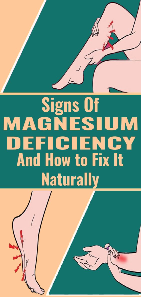 Healthy Pins Signs Of Magnesium Deficiency And How To Fix It Naturally