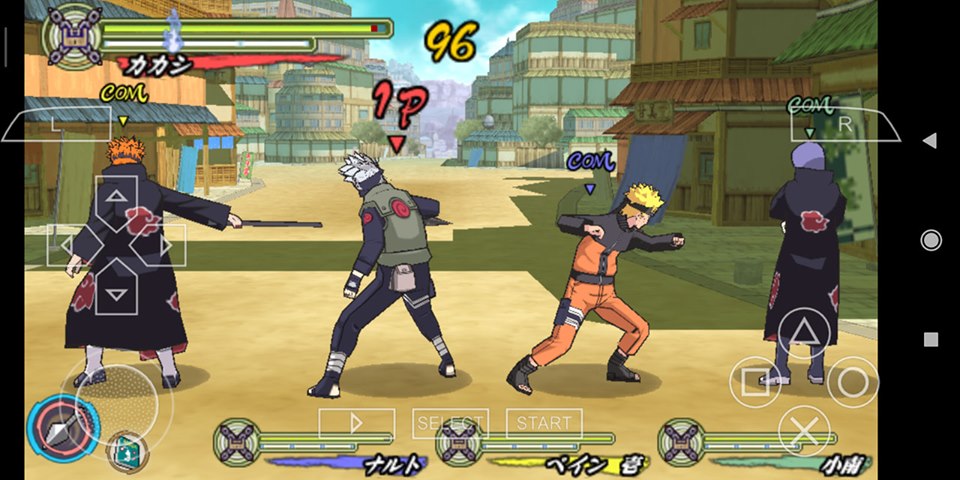 game naruto ppsspp