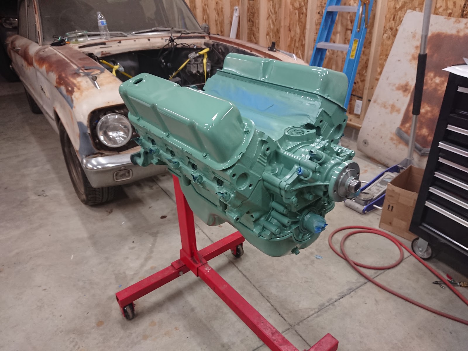 1962 Ford Falcon Project Alpine Green