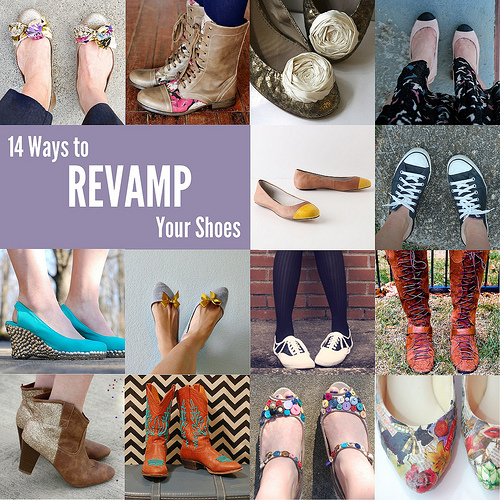 Upcycle: (re) Vamp your Shoes ... | the ReFab Diaries
