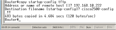 routeur TFTP