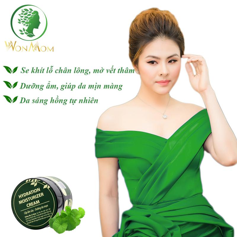 Kem Cấp Ẩm, Dưỡng Da Mụn Hydration Moisturizer Cream Wonmom (50g)