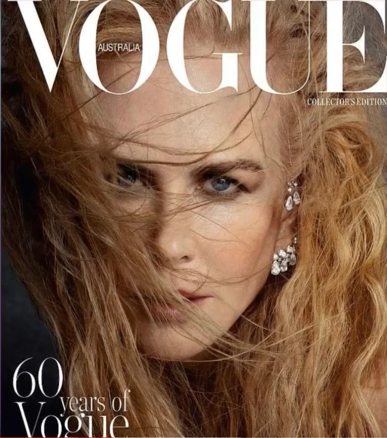 Nicole Kidman bares washboard abs for Vogue Australia December 2019