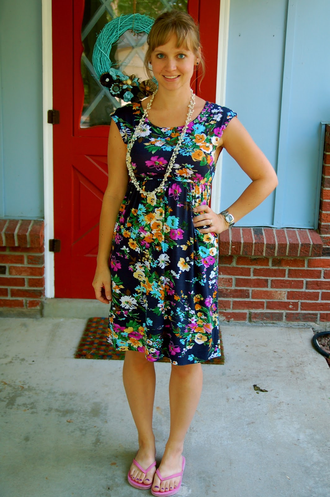 Eat, Pray, Diffuse: Just a dress I forgot to blog and a purging update