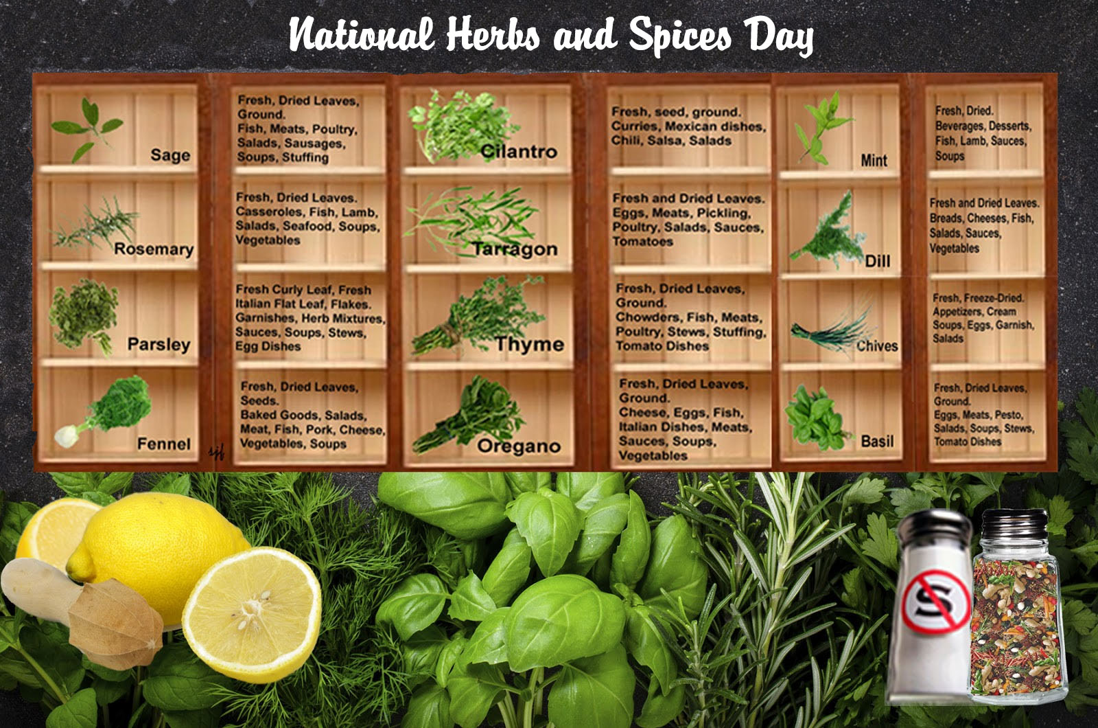 Dietitians Online Blog National Herbs and Spices Day Cutting Back on Salt