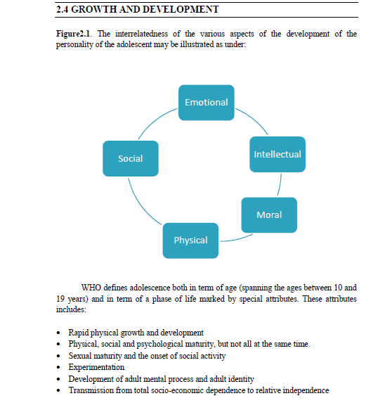 assignment on growth and development pdf